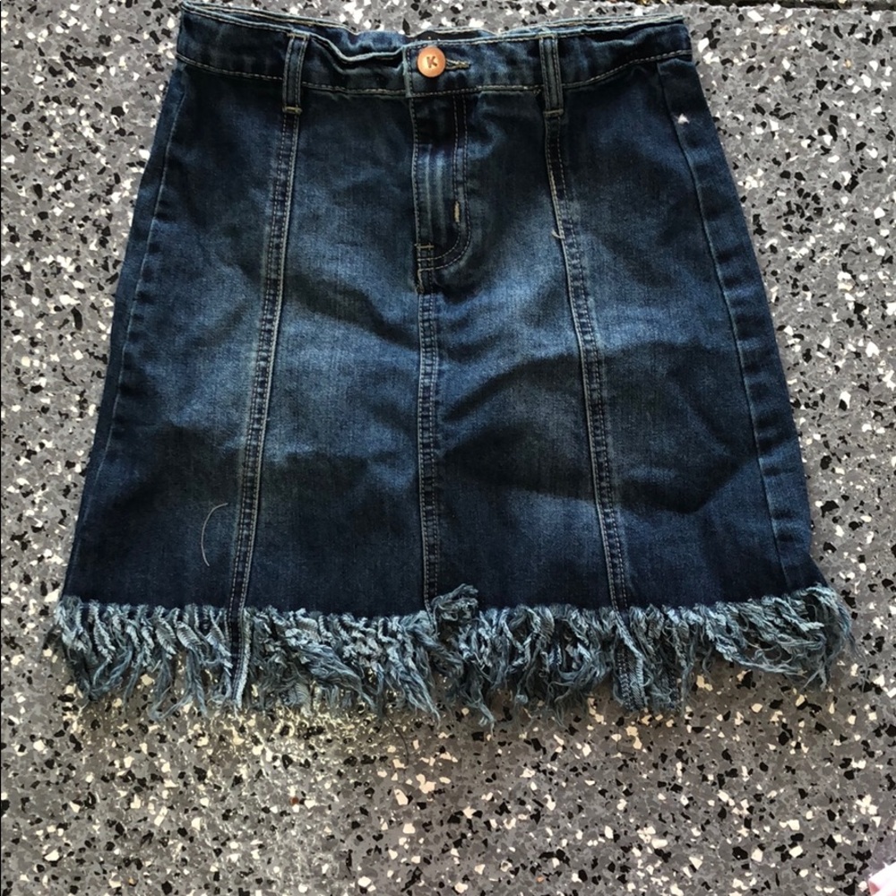 Girls jean skirt